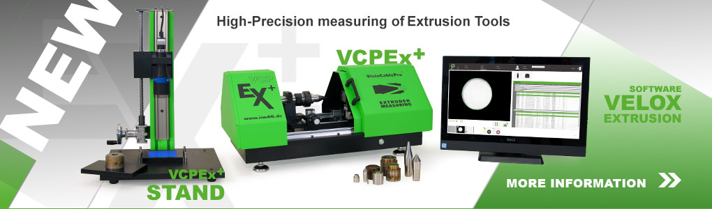Instrumento de medición para útiles de extrusión VCPEx+